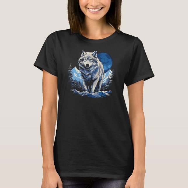 Camiseta Howling Wolves (Frente)
