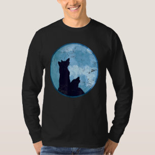 Camiseta Howling Wolves Pack Predator Forest Moonliling