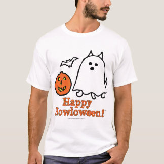 Camiseta Howloween feliz (fantasma)