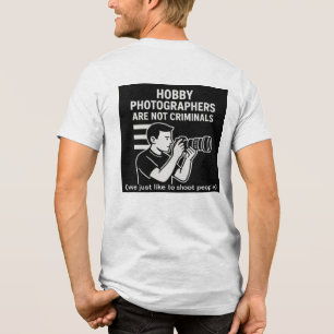 Camiseta HPANC - Gostamos de disparar pessoas (atrás)