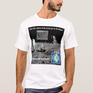 Camiseta HPT Rocha da Terra na lua