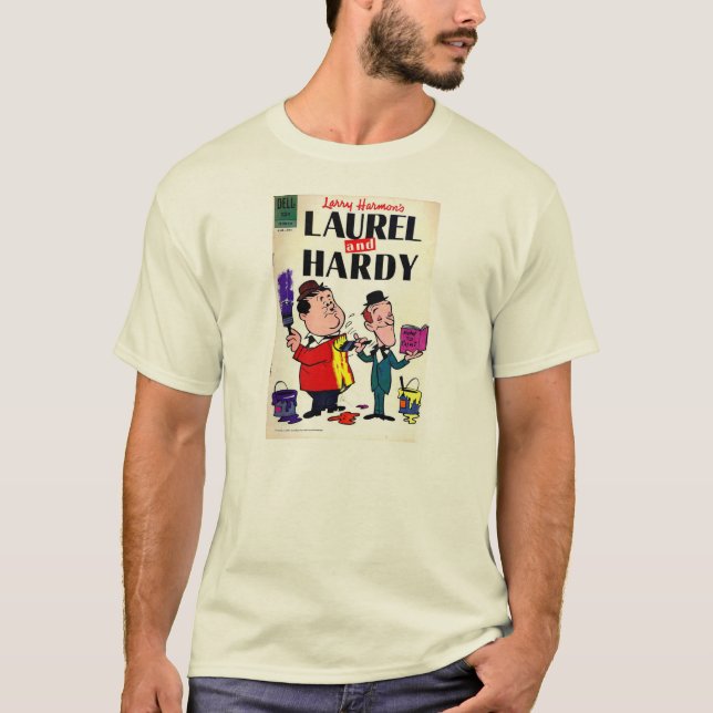 Camiseta HQ Laurel and Hardy (Frente)