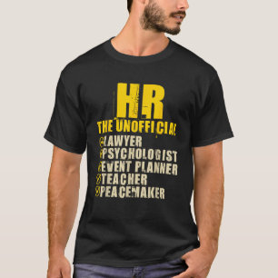 Camiseta HR O Recru Oficial de Gestão de Recursos Humanos