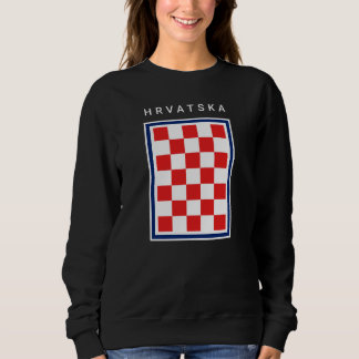 Camiseta Hrvatska Checker Blue Border