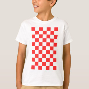 Camiseta Hrvatska Croácia Praças Vermelhas