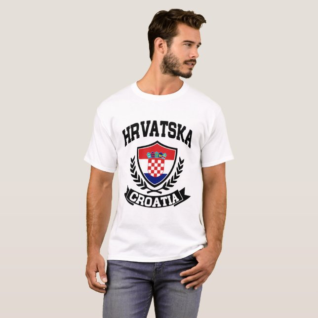 Camiseta Hrvatska Croatia (Frente Completa)