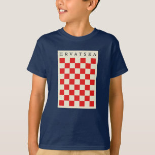 Camiseta Hrvatska Vintage