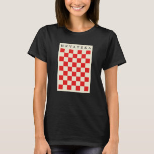 Camiseta Hrvatska Vintage