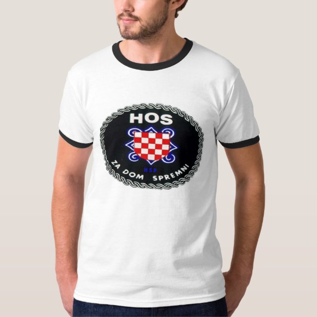 CAMISETA HRVATSKE ORUZANE SNAGE (Frente)