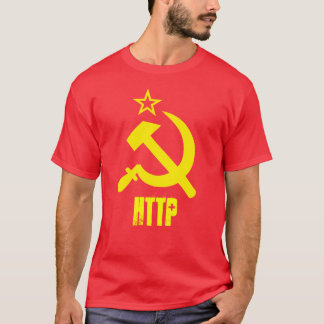 CAMISETA HTTP - CCCP AMARILLO