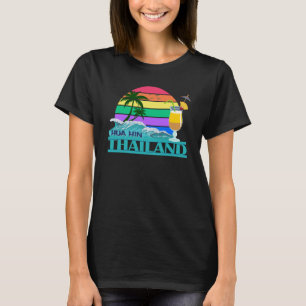 Camiseta Hua Hin Tailândia Palms Pattaya Bangkok Phuket Tra