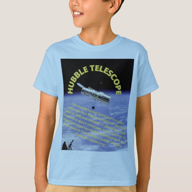Camiseta Hubble Telescope (Frente)