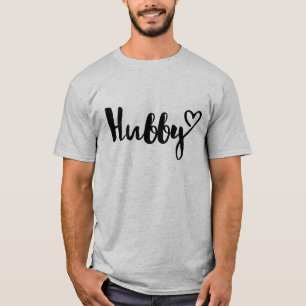 Camiseta Hubby com um Coração