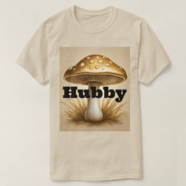 Camiseta Hubby Gold Mushroom