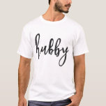 Camiseta Hubby & Wifey Honeymoon<br><div class="desc">lua de mel do hubby e da wifee</div>