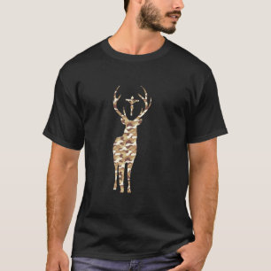Camiseta Hubert Hubertus Patron Santo dos Caçadores Stag Ca