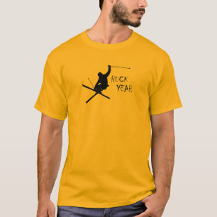 Camiseta Huck yeah (esqui)