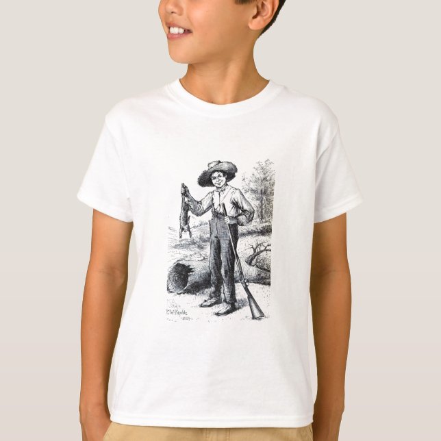 Camiseta Huckleberry Finn (Frente)