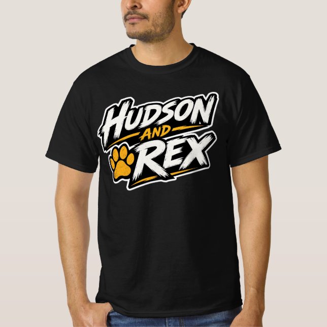 Camiseta Hudson e Rex (Frente)