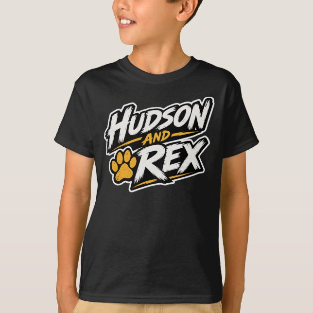 Camiseta Hudson e Rex (Frente)
