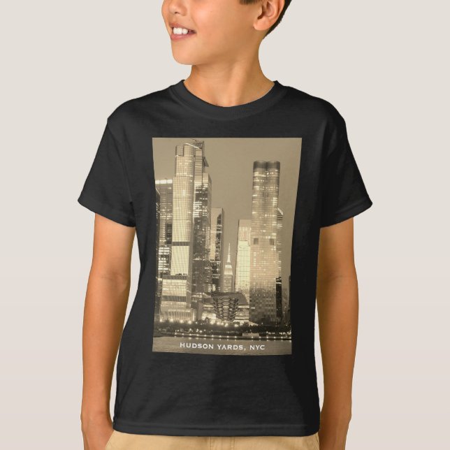 Camiseta Hudson Yards (Naviel) Centro-Oeste, NYC (Frente)