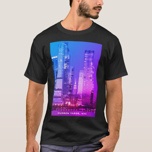 Camiseta Hudson Yards (O Navio) Manhattan, NYC (Frente)