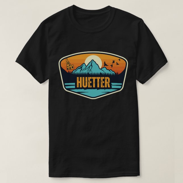 Camiseta Huetter, Idaho (Frente do Design)