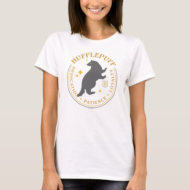Camiseta HUFFLEPUFF™ Badger House Pride Badge (Frente)