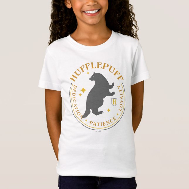 Camiseta HUFFLEPUFF™ Badger House Pride Badge (Frente)
