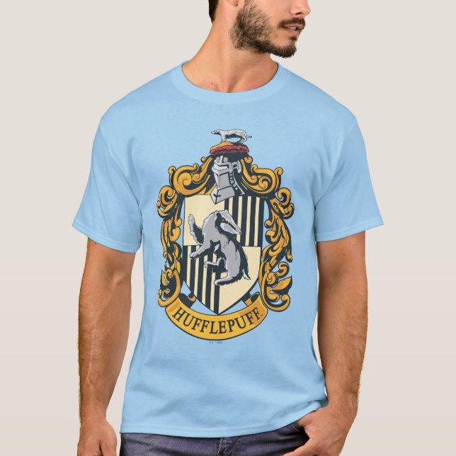 Camiseta Hufflepuff Crest (Frente)