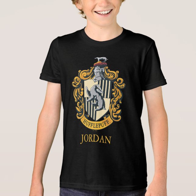 Camiseta Hufflepuff Crest (Frente)