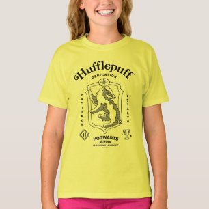 Camiseta HUFFLEPUFF™ Dedicação Paciência Lealdade Brasão