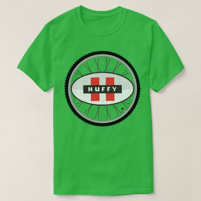 Camiseta Huffy Vintage Bicicletas EUA (Frente do Design)