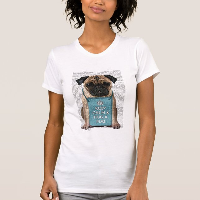 Camiseta Hug a Pug (Frente)
