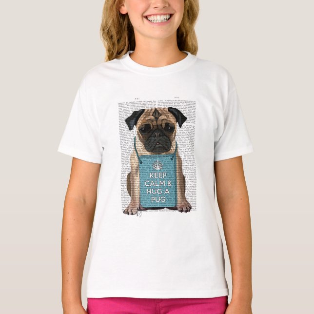 Camiseta Hug a Pug (Frente)