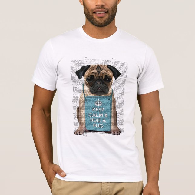 Camiseta Hug a Pug (Frente)