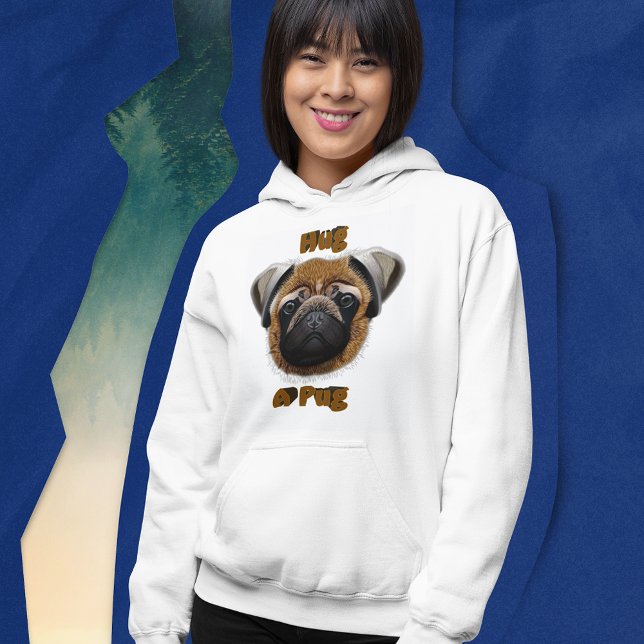 Camiseta Hug A Pug (Criador carregado)