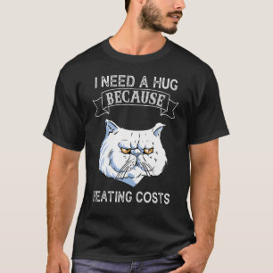 Camiseta Hug Cat Hug Heat Bills