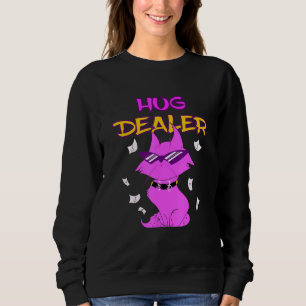 Camiseta Hug Dealer Cat Festival de Música Touchy Free Hugs