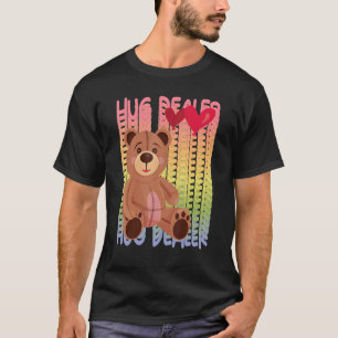 Camiseta Hug Dealer Cute Ursinho Love Hug Dealer Rainbow Te