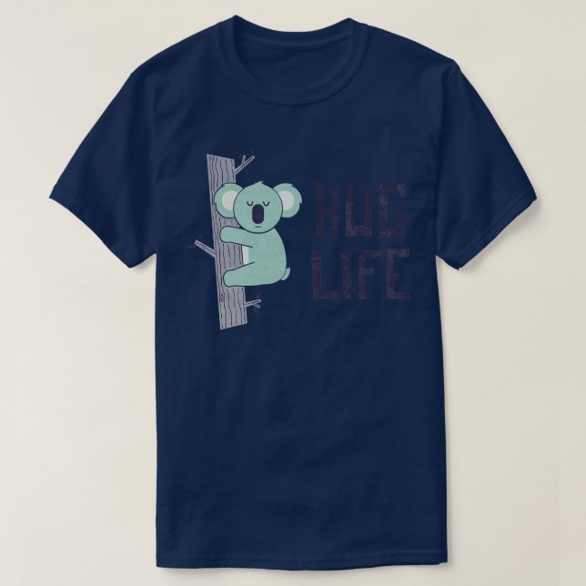 Camiseta Hug Life (Frente do Design)