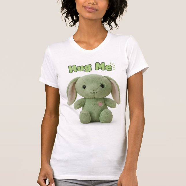 Camiseta Hug Me Bunny Slim Fit Tee (Frente)