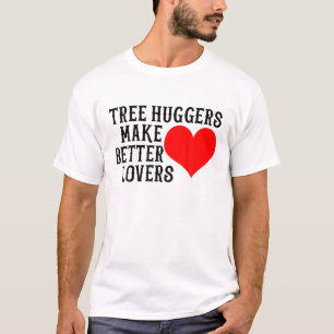 Camiseta Hugger De Árvore Torna Melhores Amantes Retro Env