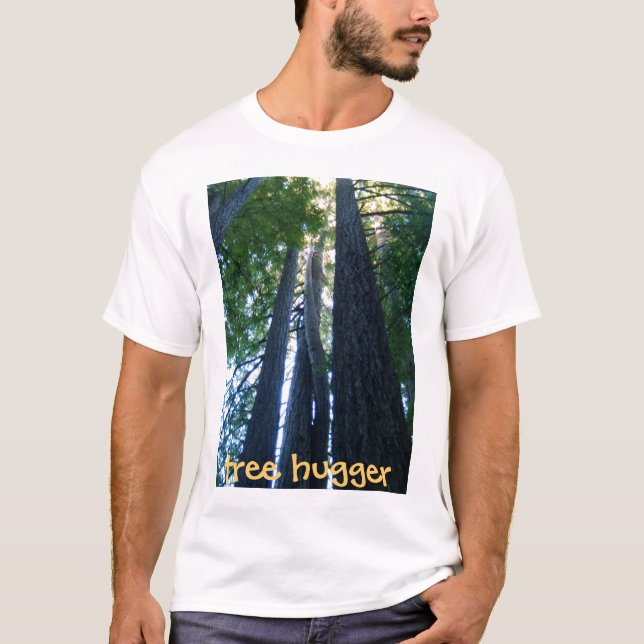 Camiseta hugger desportivo da árvore (Frente)