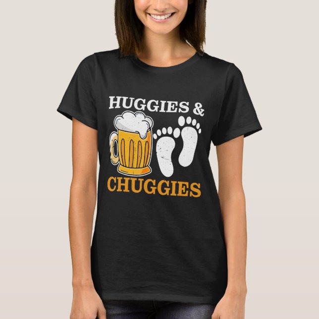 Camiseta Huggies e Chuggies (Frente)