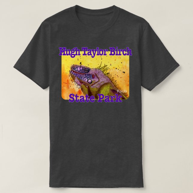 Camiseta Hugh Taylor Birch State Park Florida (Frente do Design)