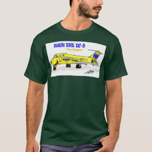 Camiseta Hughes Airwest DC9 