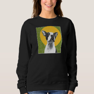 Camiseta Hugo 619 Com Um Halo Boston Terrier Halo Green