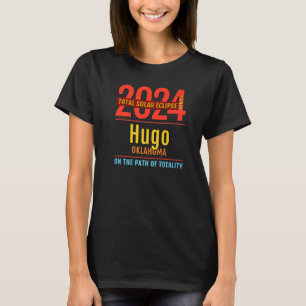 Camiseta Hugo Oklahoma OK Total Eclipse Solar 2024 4