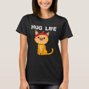 Camiseta Hugs do Festival de Música de Gato de Gatinhos Gat
